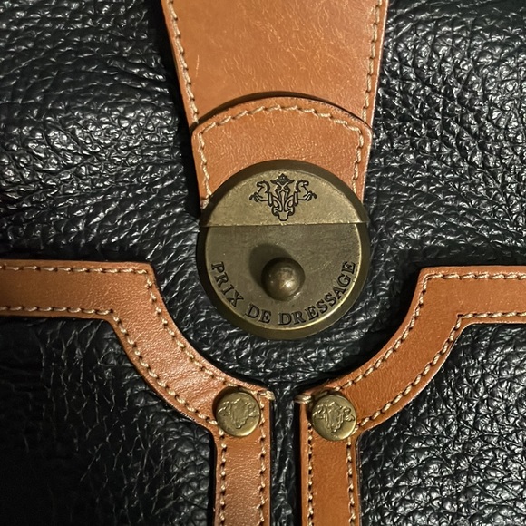 Prix De Dressage pebbled leather shoulder purse - Picture 4 of 9